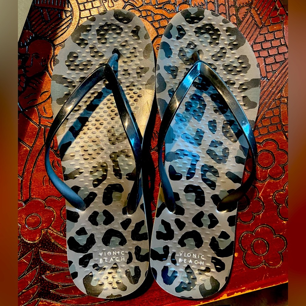 Vionic Beach Womens Flip Flops Size 10